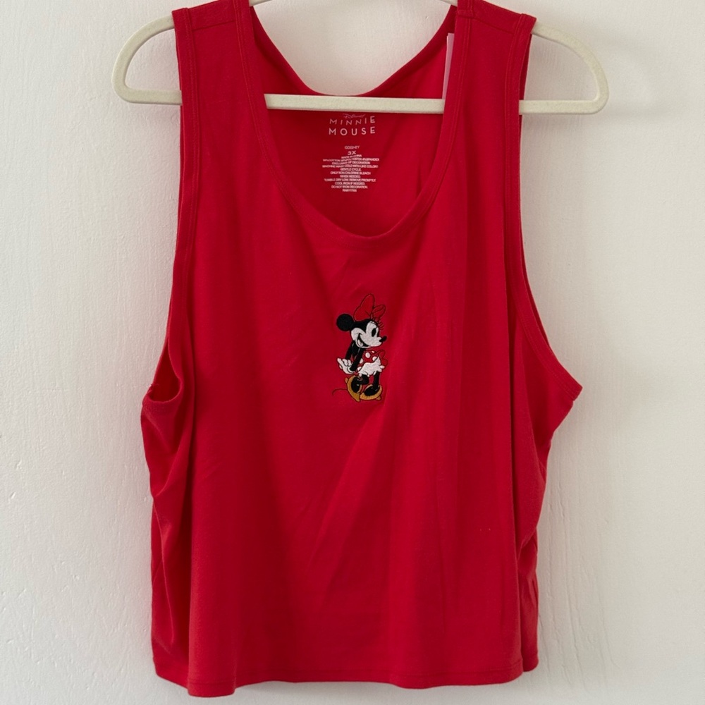 NEVER WORN Disney Minnie Mouse tank top
